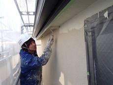 20130113外壁塗装T様邸外壁上塗りP1130668-s.JPG