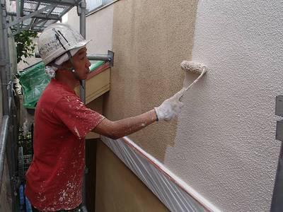 20140831外壁塗装T様邸外壁中塗りP8315569-s.JPG