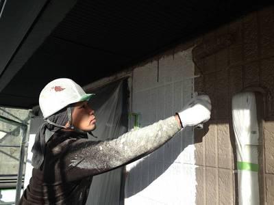 20141110外壁塗装W様邸外壁中塗り02-s.JPG