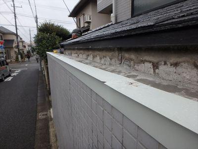 20141129外壁塗装G様邸塀笠木取付PB290495_R.JPG