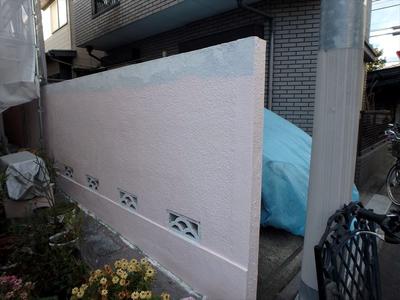 20141213外壁塗装F様邸塀中塗りPC130131_R.JPG