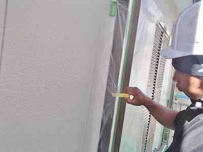 20150722外壁塗装M様邸養生P7226704-s.JPG