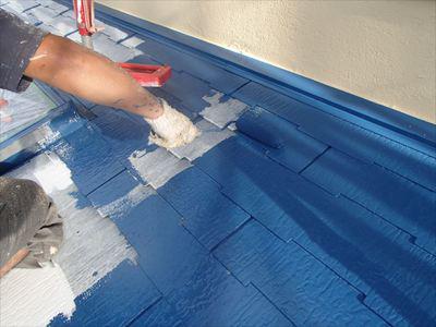 20150725外壁塗装T様邸屋根中塗りP7250014_s.JPG