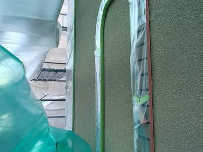 20130110外壁塗装T様邸養生P1100637-s.JPG
