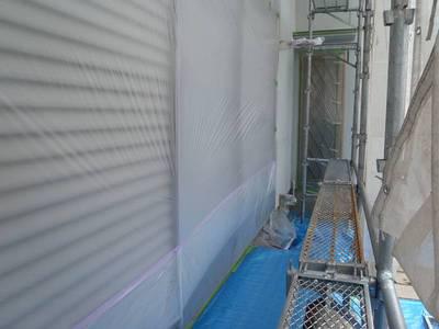 20130124外壁塗装A様邸養生P1242598-s.JPG