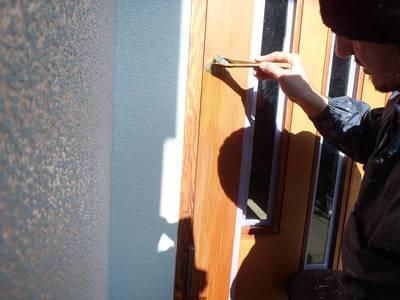 20130207外壁塗装K様邸玄関ドア塗装P2075033-s.JPG
