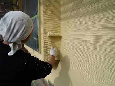 20130320外壁塗装外壁上塗りP3205591-s.JPG