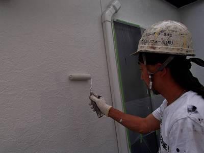 20130516外壁塗装M様邸外壁上塗りP5161555-s.JPG