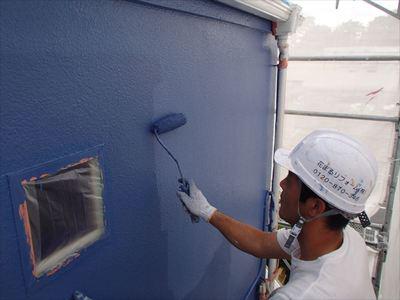 20150606外壁塗装K様邸外壁上塗りP6060020_s.JPG