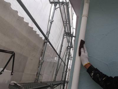 20150617外壁塗装S様邸雨樋塗装P6176403-s.JPG