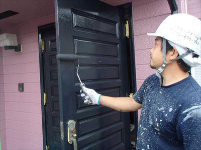 20150627外壁塗装H様邸玄関ドア塗装P6270007_s.JPG