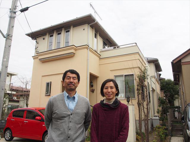 花まるリフォーム　外壁塗装　お客様の声　口コミ　国分寺市　I様　完成写真